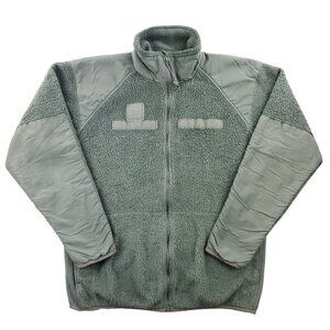 GEN III Fleece Jacket Cold Weather Full Zip Military Men's Large Long